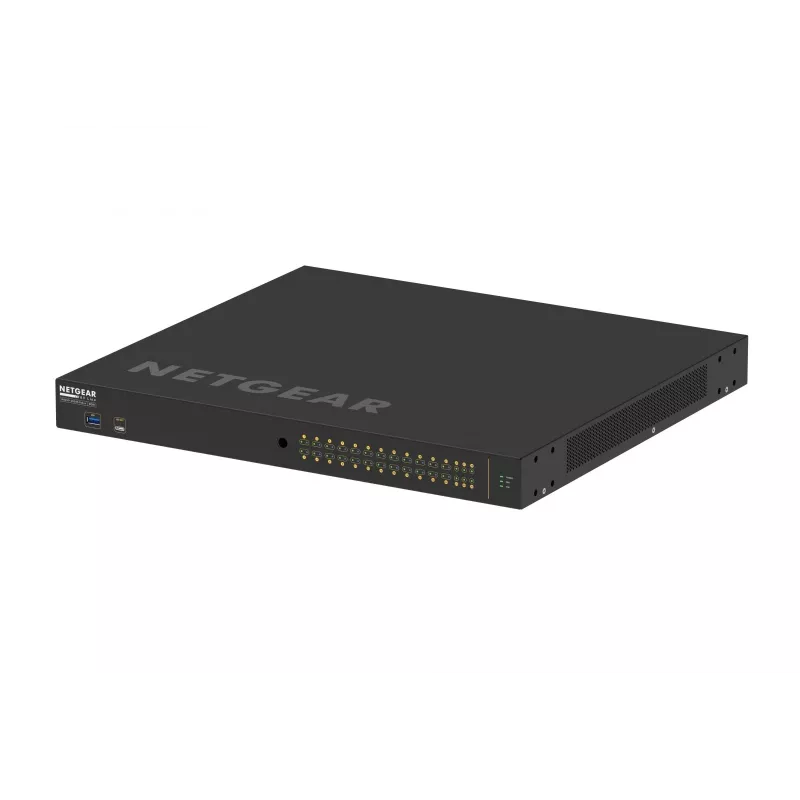 NETGEAR GSM4230UP valdomas L2/L3 Gigabit Ethernet (10/100/1000) Power over Ethernet (PoE) 1U juodas
