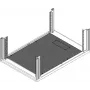 SCHROFF Bodenblech 600T VERST. 7021 25230-150 (25230150)