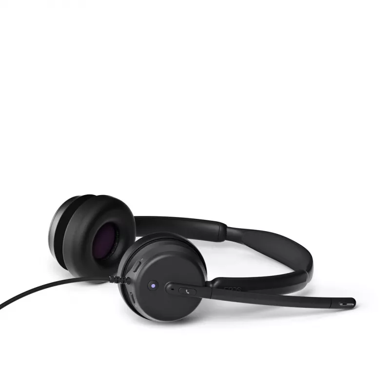 Ausinės EPOS Duo dvišalės, sertifikuotos Microsoft Teams, USB-C