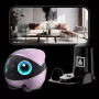 EnaBot Ebo Air 2 Plus namų mobilus stebėjimo robotas su AI kamera violetinis