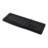 LOGITECH K120 laidinė klaviatūra, USB, QWERTZ, juoda