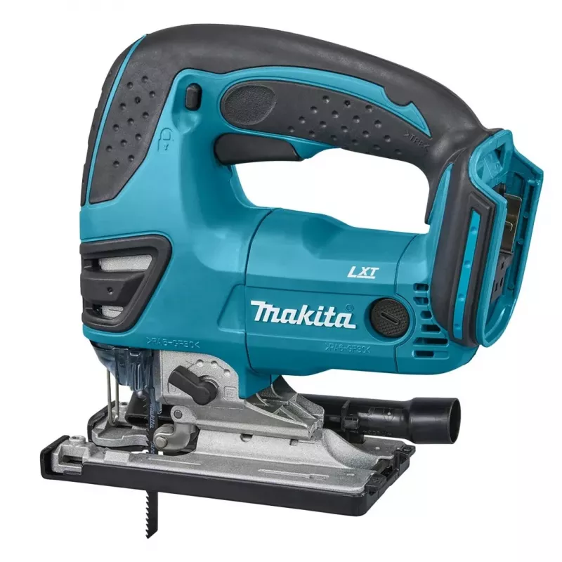 Pjūklas Makita DJV180ZX belaidis be akumuliatoriaus — 3 pakopų švytuoklinis, 0–2600 SPM, eiga 26 mm, pjovimo gylis medyje 135 mm