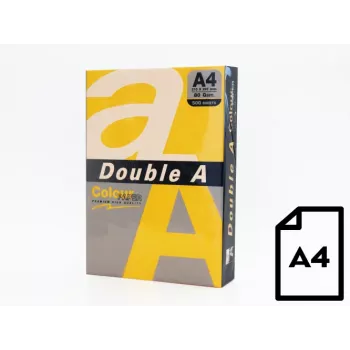 Spalvotas A4 popierius Double A DA-GOLD 80 g/m², 500 lapų