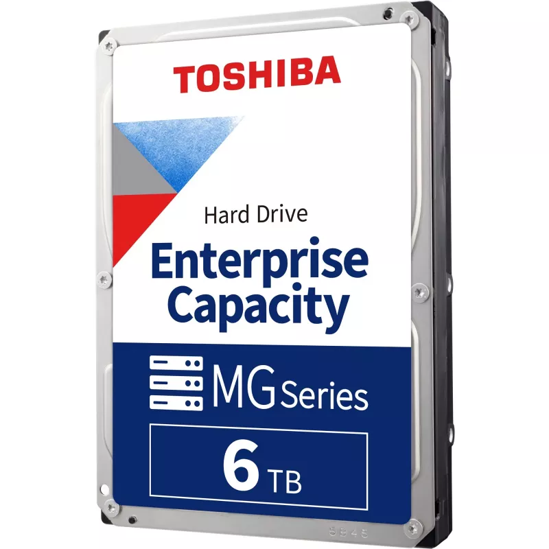 Kietasis diskas TOSHIBA 6TB 3,5 colio SATA 7200 aps/min MG08ADA600E