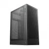 Korpusas DeepCool CH170 PLUS Tower Black – micro-ATX/mini-ITX, grūdintas stiklas, USB-C, maitinimo šaltinis viršuje