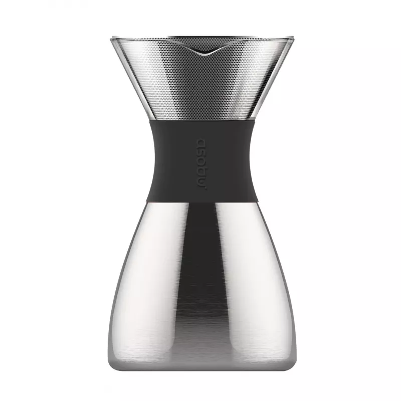 Asobu PourOver šalto virimo kavos aparatas juodas, sidabrinis