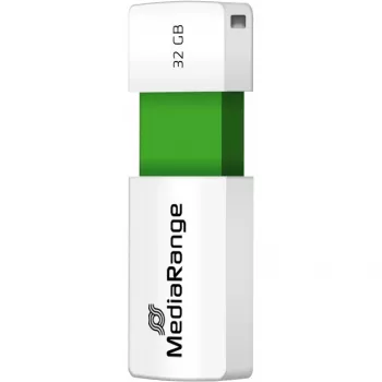 MediaRange MR973 USB atmintukas 32GB USB 2.0 baltas/žalias