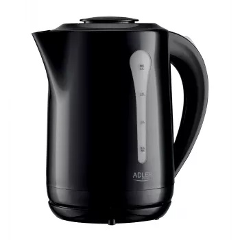 Adler AD 1244 elektrinis virdulys 1850 W 2,5 l juodas