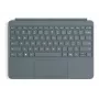Nešiojama belaidė klaviatūra Microsoft Surface EP2-32735 QWERTZ vokiška Mėlyna Bluetooth, skirta Surface Pro 12 colių