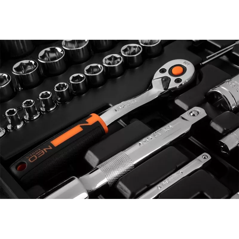 NEO tools 10-054 veržliarakčių / lizdų rinkinys