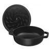 ZWILLING STAUB BRAISERS apvali keptuvė 28 cm, juoda, dugno Ø 22,2 cm