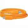 Rode SC27-O USB-C į USB-C laidas USB 3.2 Gen1, oranžinis (2m, PD)
