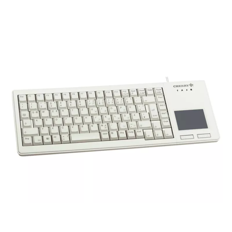 CHERRY XS Touchpad klaviatūra USB QWERTY pilno dydžio išdėstymas Pilka