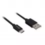 USB 2.0 A į USB-C laido adapteris Sharkoon 0,5 m, juodas