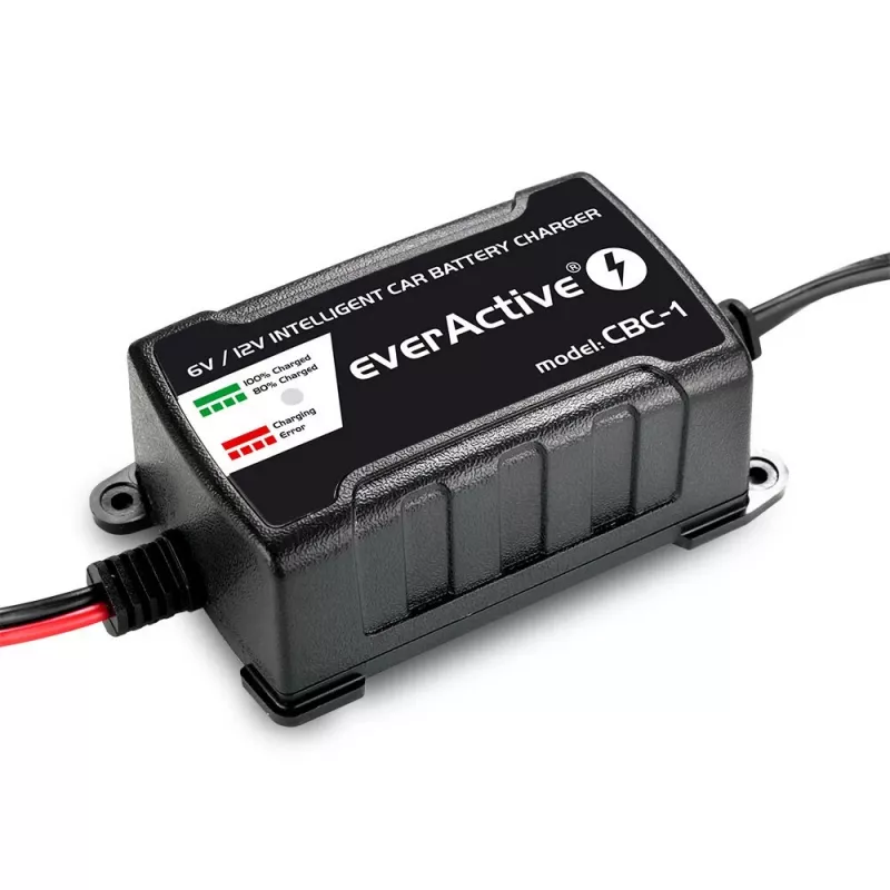 Automobilio akumuliatoriaus įkroviklis everActive CBC1 6V/12V