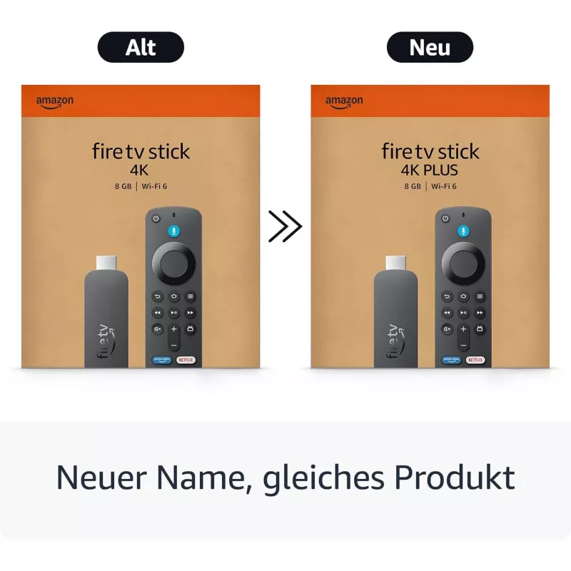 Amazon Fire TV Stick 4K Plus mit Unterstützung für Wi-Fi 6 sowie Streaming in Dolby Vision/Atmos und HDR10+