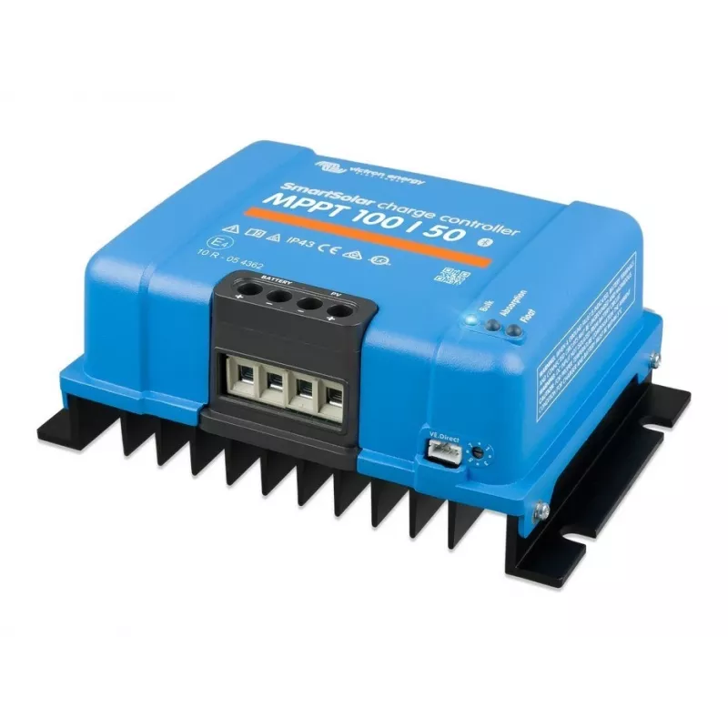MPPT saulės įkrovos valdiklis Victron SmartSolar 100/50 (100V, 50A)