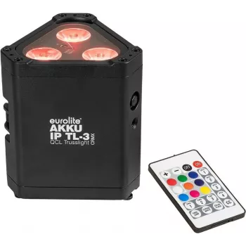 Akumuliatorinis RGBW LED prožektorius EUROLITE AKKU IP TL-3 QCL