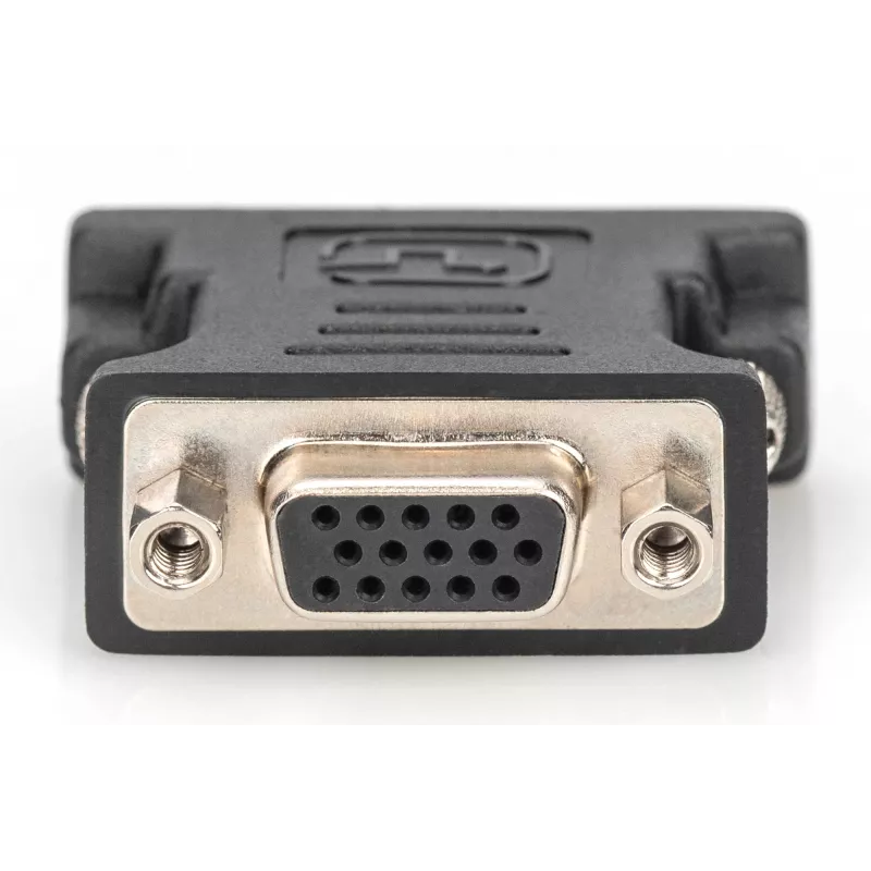 Assmann DVI adapteris DVI(24+5) - HD15 M/F DVI-I Dual Link bl (AK-320504-000-S)