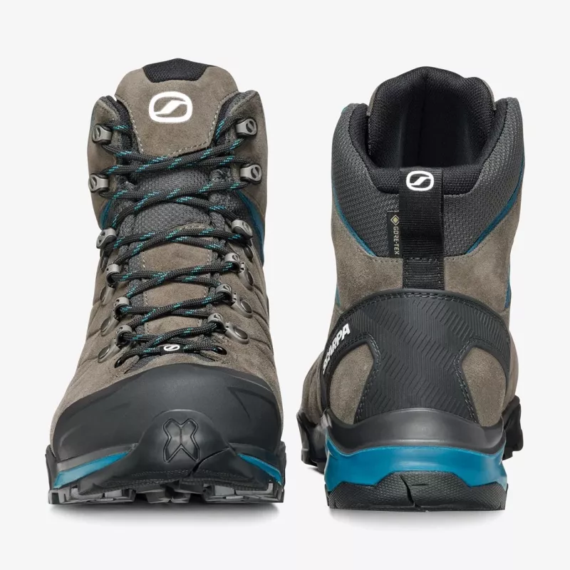 Žygio batai Scarpa ZG TRK GTX titano mėlyni 625 g