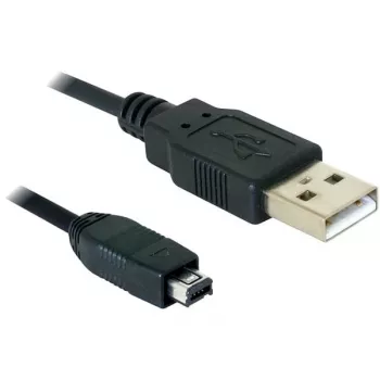 USB kabelis DeLOCK 2.0 mini 4 kontaktų Hirose 1,5 m