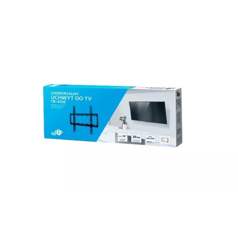 Sieninis TV laikiklis TB-450E iki 55 colių, 35 kg, VESA 400x400