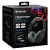 Belaidės ausinės DEFENDER Freemotion B480 – uždengiančios ausis, uždaros, Bluetooth, 20–20000 Hz, 99 dB, USB-C, AUX
