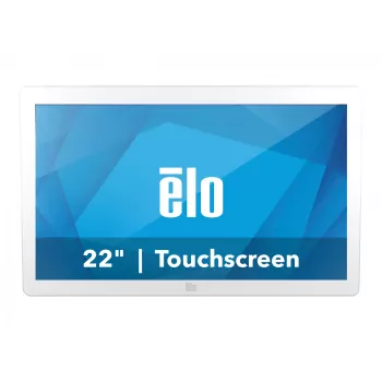 Elo Touch Solutions XX03LM-Serie liečiamasis monitorius, 54,6 cm (21,5 inch), projekcinė talpinė, 10 taškų, Full HD, USB, komplektas (USB), baltas, TFT, 16:9