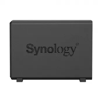 Synology DiskStation DS124 NAS / saugojimo serveris, stalinis, Ethernet LAN, juodas, RTD1619B