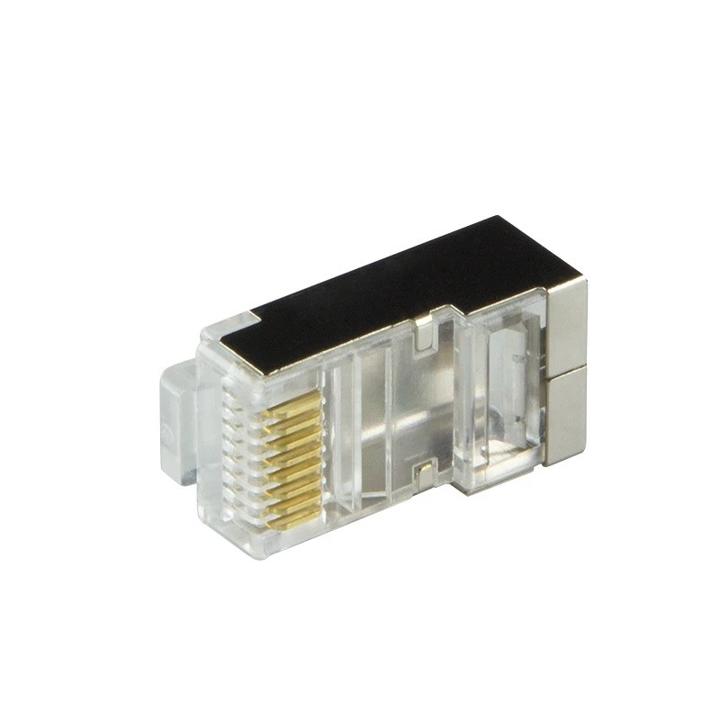 RJ45 CAT.6 kištukas 100 vnt., oranžinis