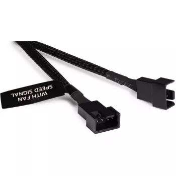 Prailginimo laidas Alphacool 18673 Plastikinis Juodas 150mm