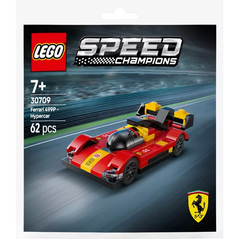 LEGO Construktorius Speed Champions Ferrari 499P Super Sportinis Automobilis Polybag 30709