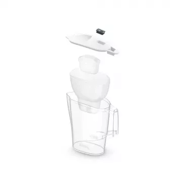 Brita Aluna 2,4 l ąsotis + 2 Maxtra kasetės balta