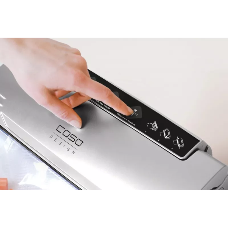 Vakuuminis pakuotuvas Caso VC11 800 mbar juodas sidabrinis 1369