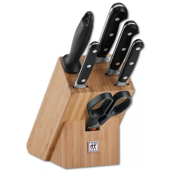 ZWILLING 35621-004-0 virtuvinis peilių rinkinys 7 vnt. Peilių/dėklo rinkinys