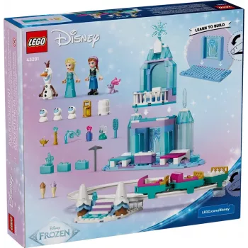 LEGO DISNEY 43281 Elsos ledinė pilis ir nuotykių rogutės