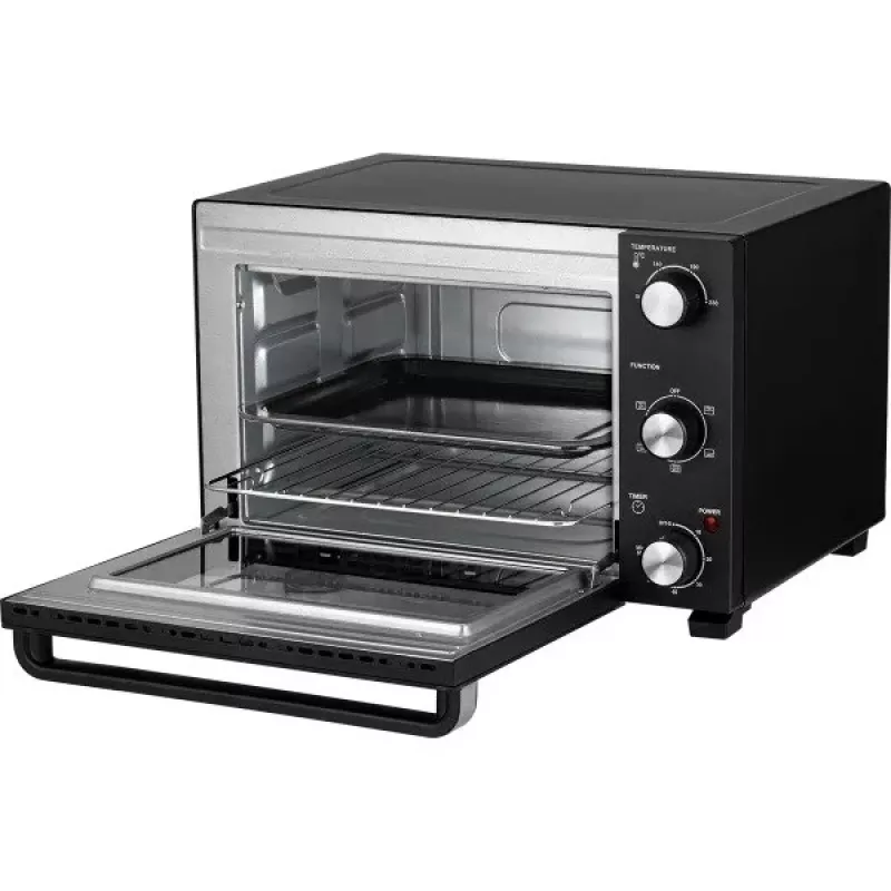 Elektrinė stalviršinė orkaitė MPM MPE-17/T — 48 L, 1800 W, konvekcija, termostatas, rotiseris