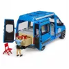 BRUDER Camper MB Sprinter 02684 su vairuotoju – plastikinis mastelio modelis