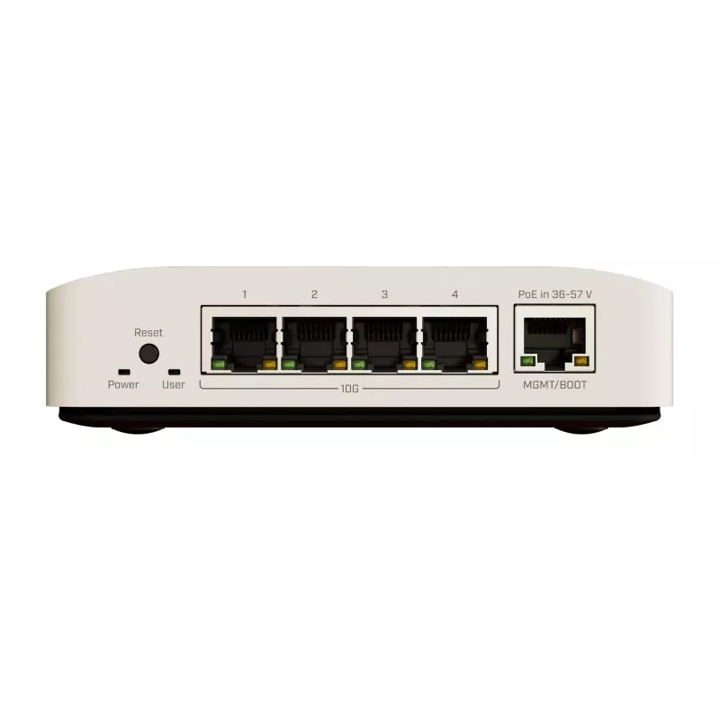 Mikrotik CRS304-4XG-IN tinklo jungiklis 10G Ethernet PoE baltas