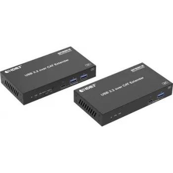 SpeaKa Professional SP-USBE-830 7+2 prievadų KVM prailgintuvas, valdomas per PC, juodas (SP-13472960)
