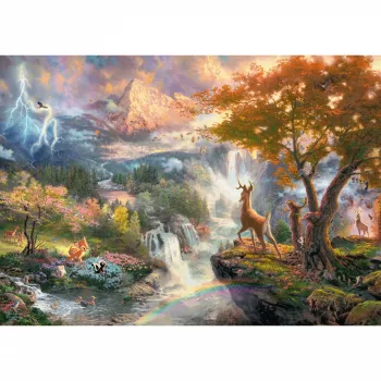 Dėlionė Schmidt Spiele Disney Bambi 1000 dalių, plotis 693 mm, nuo 12 metų