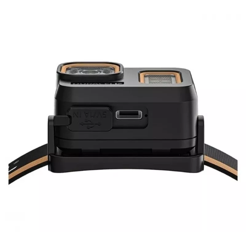Duracell DH500R priekinė lemputė, juoda, oranžinė