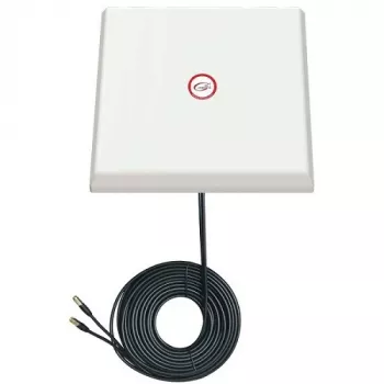 5G / LTE / CBRS 2x2 MIMO antena, 1,7–3,8 GHz, 2x 21 dBi