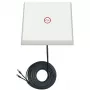 5G / LTE / CBRS 2x2 MIMO antena, 1,7–3,8 GHz, 2x 21 dBi