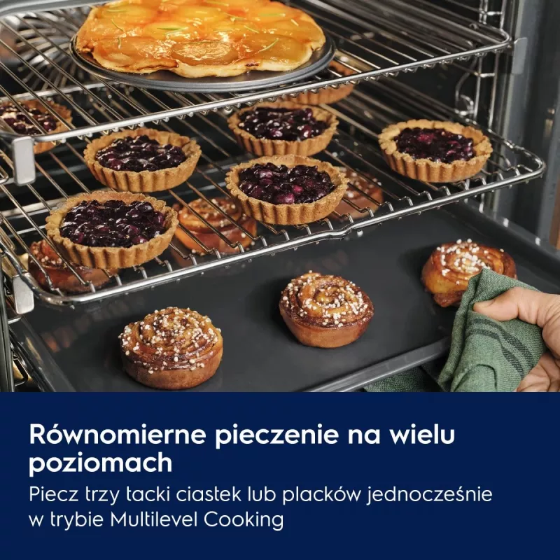 Įmontuojama elektrinė orkaitė ELECTROLUX EOF5H50BZ, 72 l