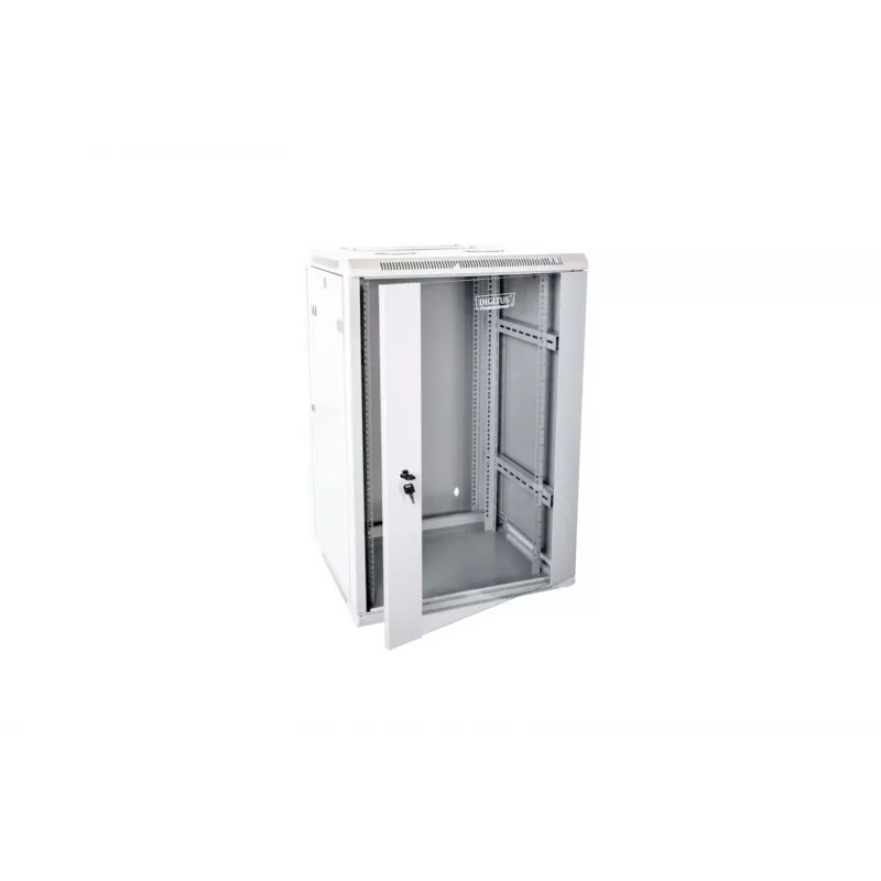 Digitus DN-WD19 12U/600 sieninis spintos stovas šviesiai pilkas