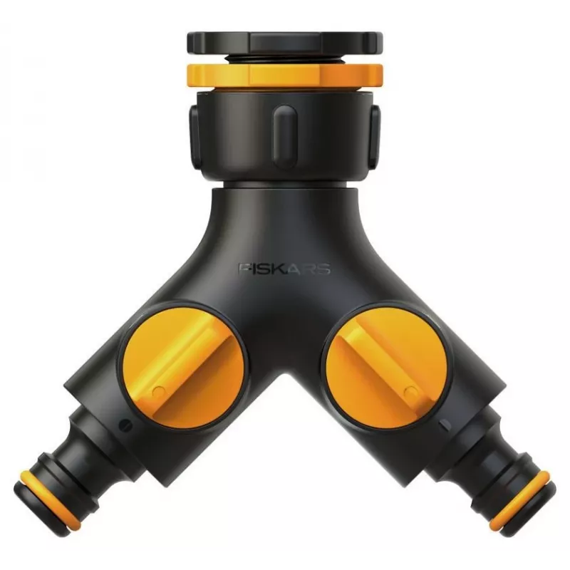 Fiskars 1027061 vandens žarnos jungtis čiaupui Juoda, Oranžinė 1 vnt.