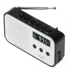 Nešiojamas skaitmeninis radijas Adler AD 1907 – AM/FM, skaitmeninis imtuvas, žadintuvas, USB-C, 600 mAh baterija, LCD, 20 išankstinių stočių, teleskopinė antena