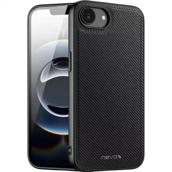 Nevox 2499 dėklas iPhone 16e juodas 15,5 cm