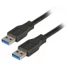 USB kabelis EFB Elektronik K5280SW.1 USB 3.2 Gen 1, 1 m, juodas